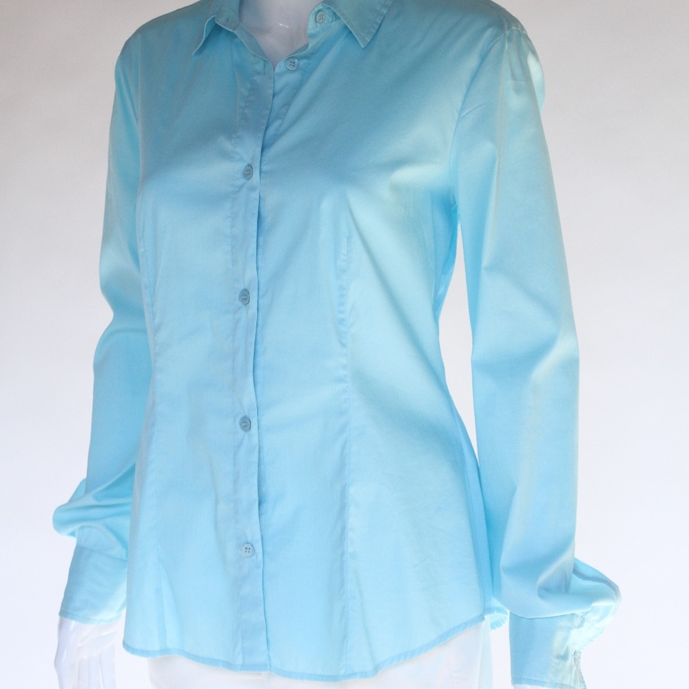 Love Moschino Turquoise Blouse *New* Size M